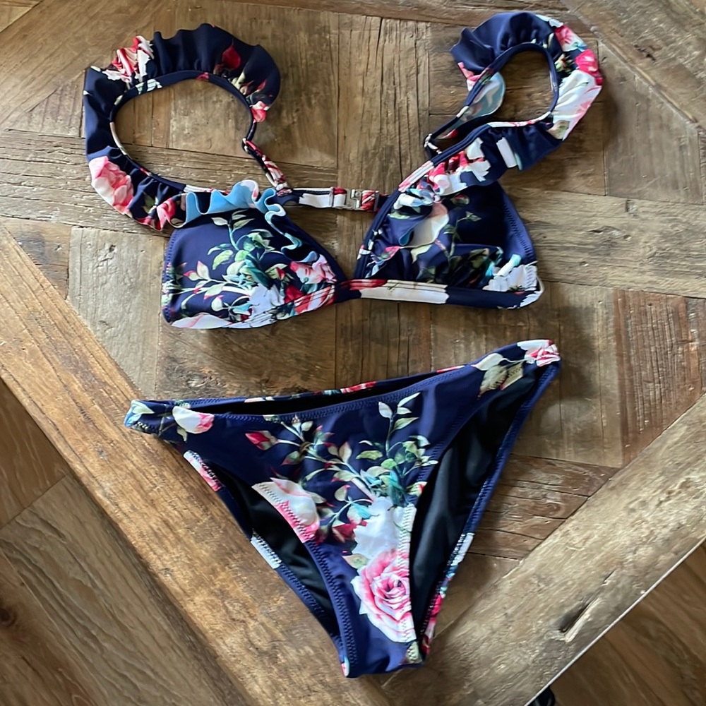 Cupshe Floral Bikini (S)